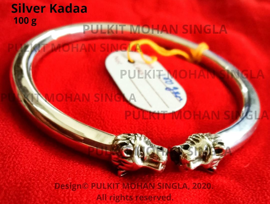 Buy VEDIC VAANI Pure Silver Om Sai Ram Bracelet | Saint Shirdi Sai Baba  Kada For All (1 Piece) at Amazon.in